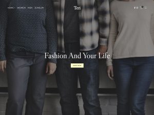 Teri Shop - Lightweight WordPress Theme
