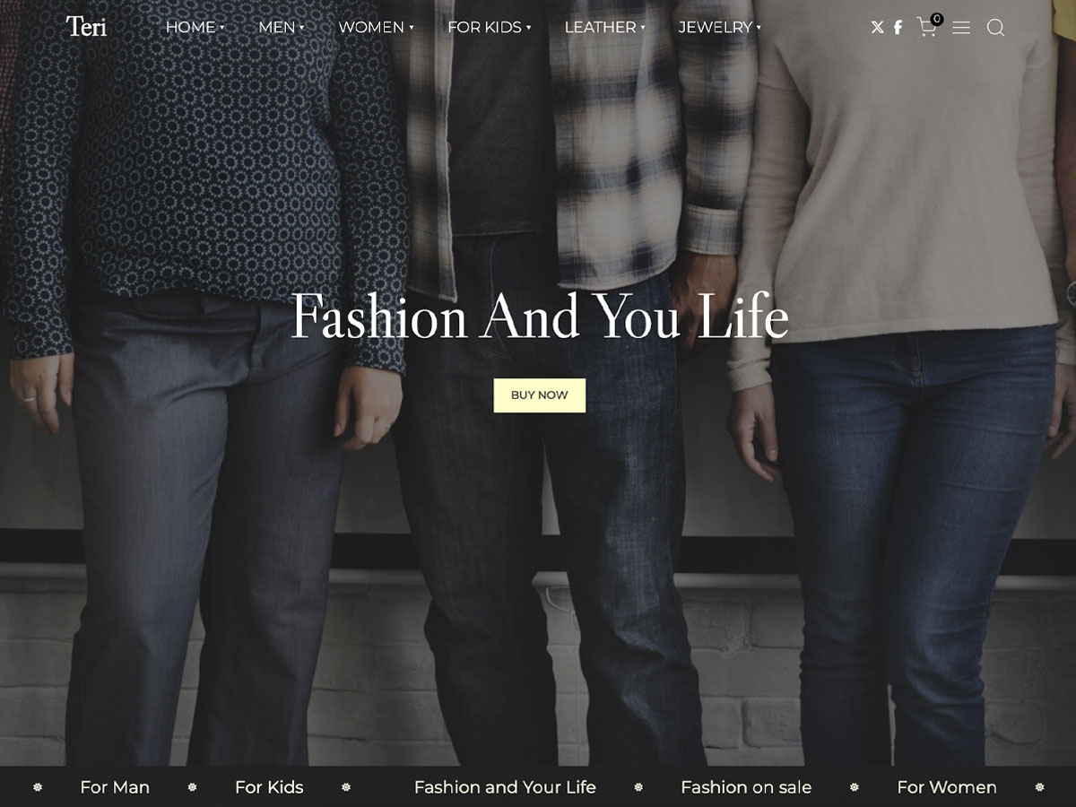 Teri Shop – Lightweight WordPress Theme